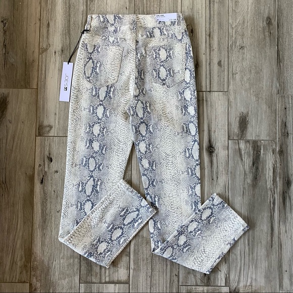 JOE'S The Luna High Rise Cigarette Jean Pristene Snake SZ 24 NWT - Picture 6 of 15